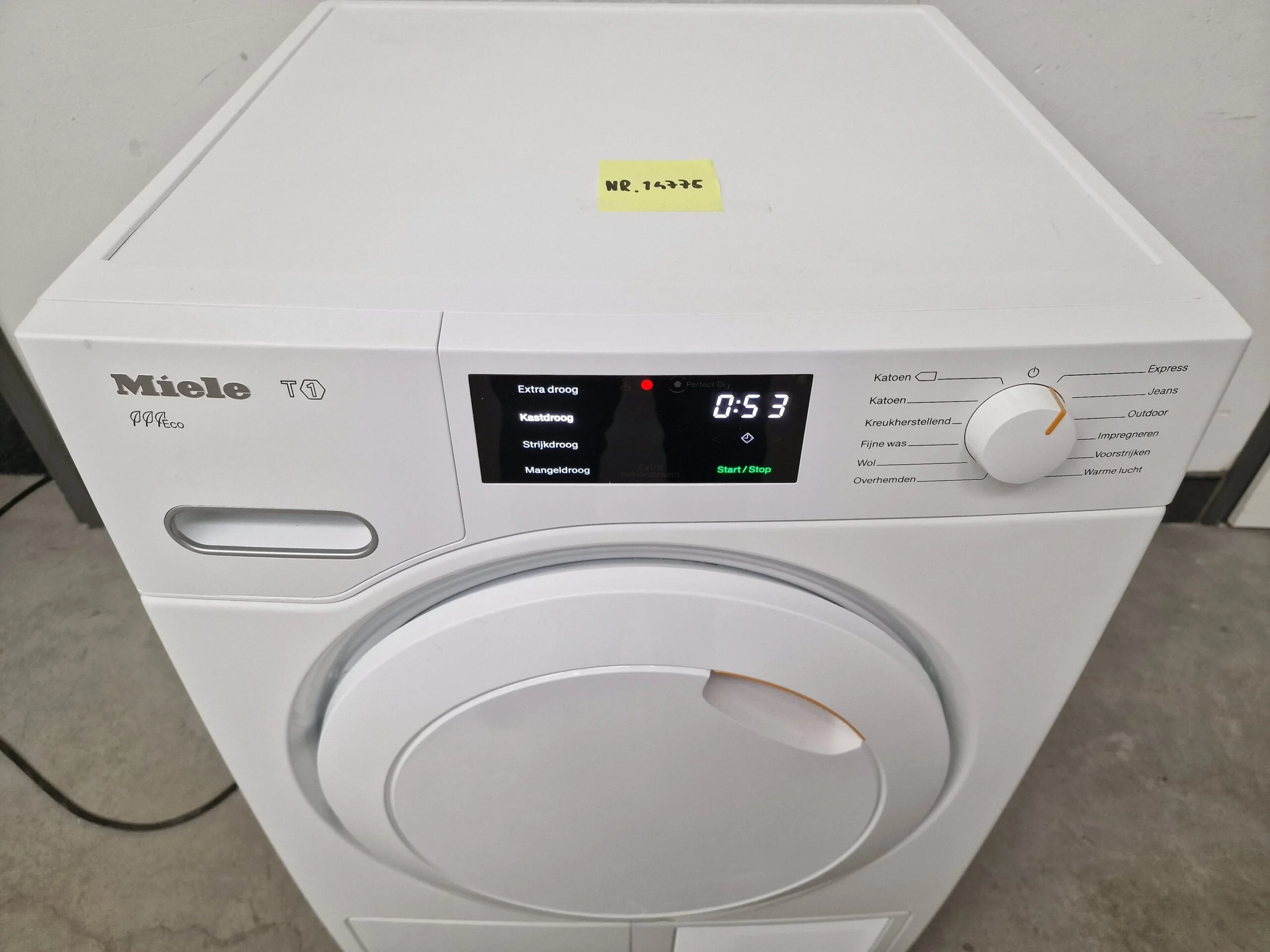 Miele TWE620 WP Perfect Dry Warmtepompdroger 8 kg A+++