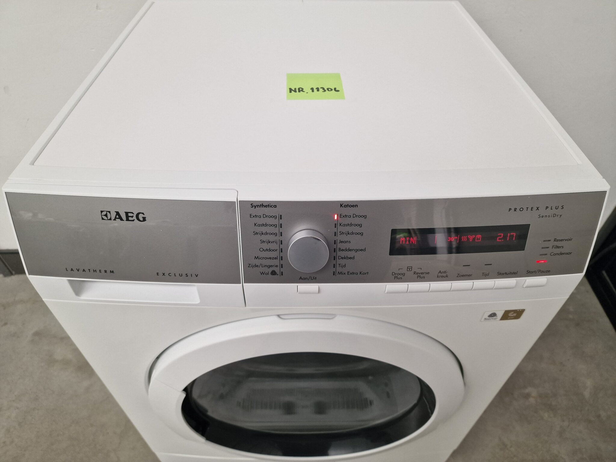 AEG T76489IH1 Warmtepompdroger 8 kg A+